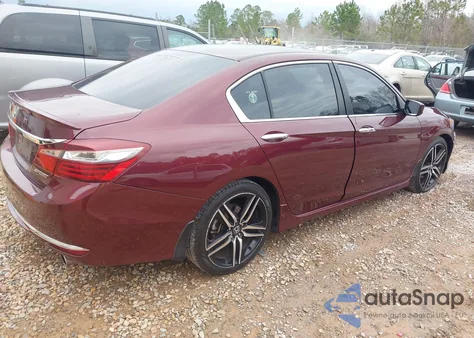 2016 Honda Accord Sport z USA, uszkodzony, nr VIN 1HGCR2F51GA122938